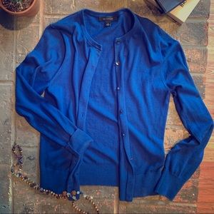 Ann Taylor Royal Blue Cardigan